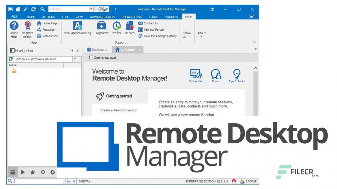 Remote Desktop Manager Enterprise 2022.2.25 Crack