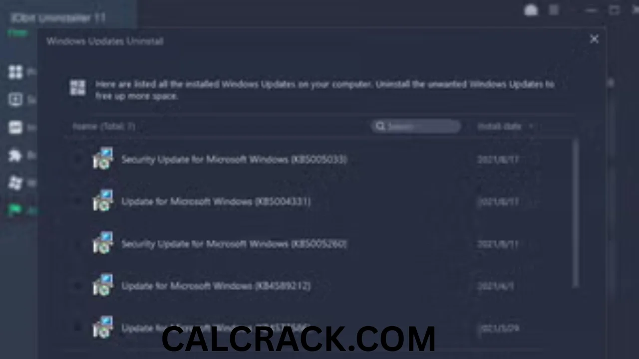 IObit Uninstaller Free Download