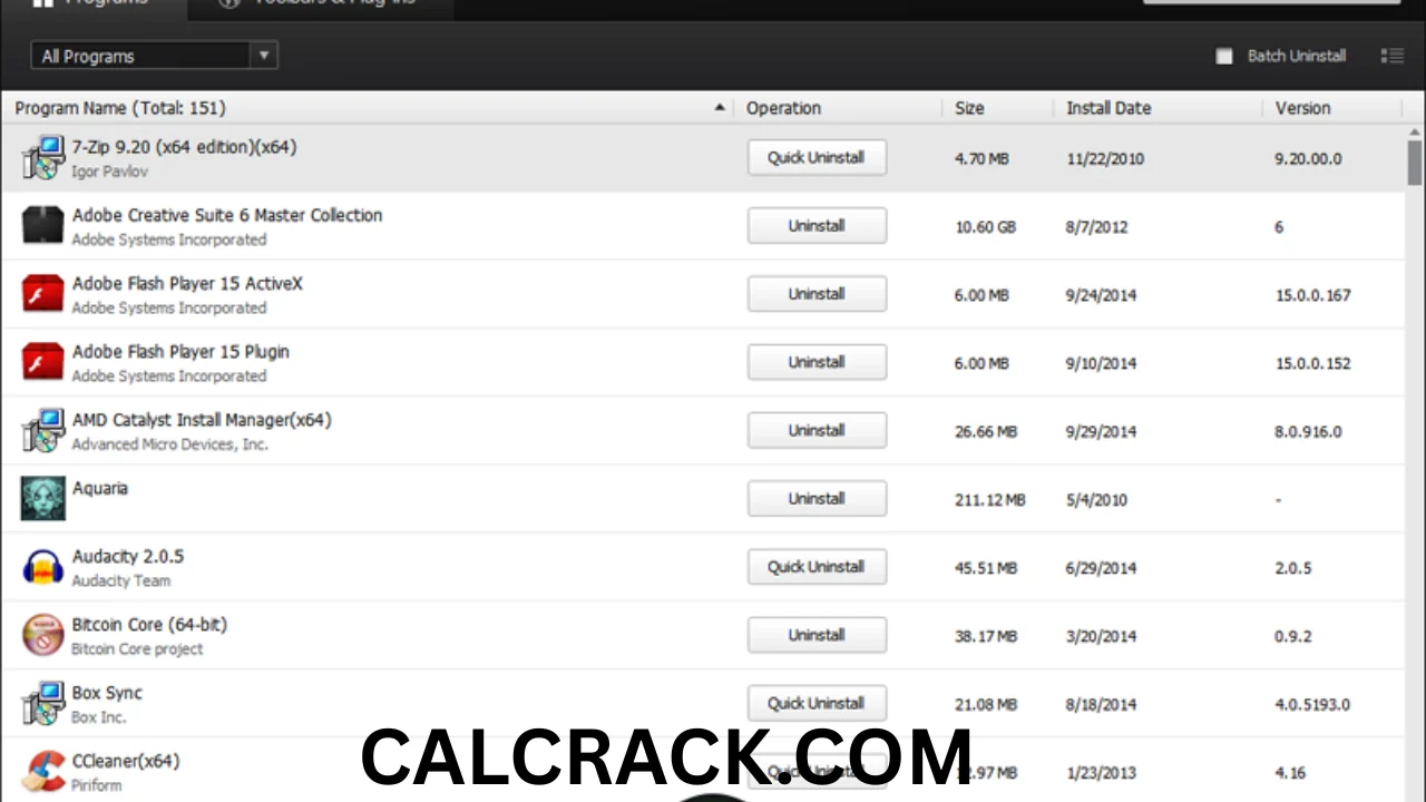 IObit Uninstaller full download