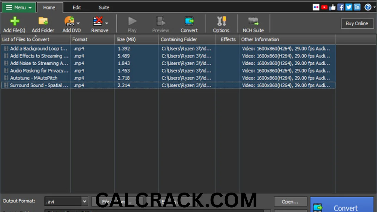 NCH Prism Plus Free Download