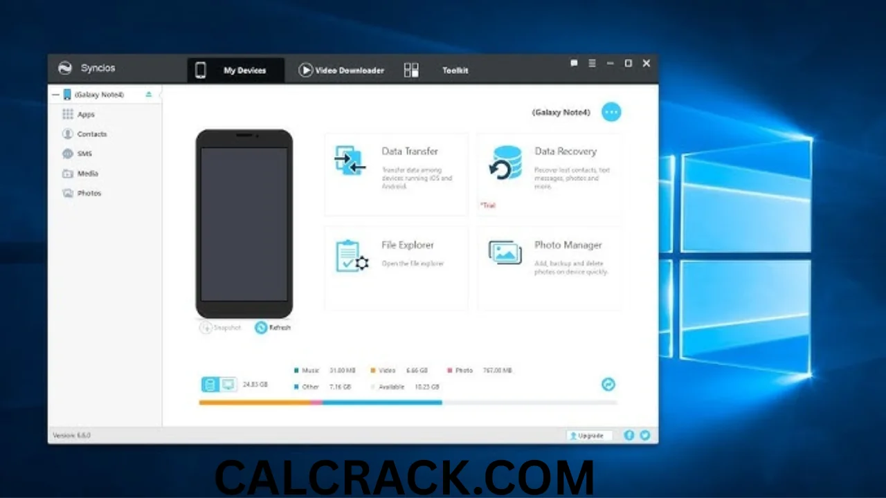 Syncios Data Transfer FULL DOWNLOAD