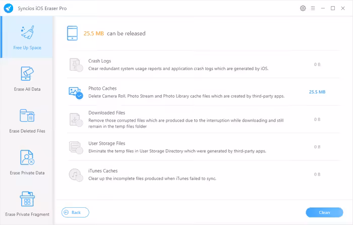 Syncios iOS Eraser Pro Free Download