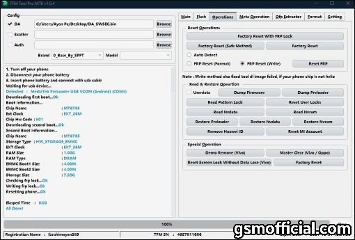 TFM Tool Pro MTK v1.0.4 Latest Version