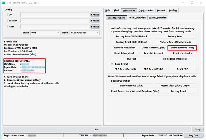 TFM Tool Pro MTK v1.2.0 Latest Version