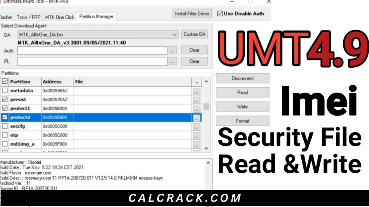 UMT MTK Setup File Free Download