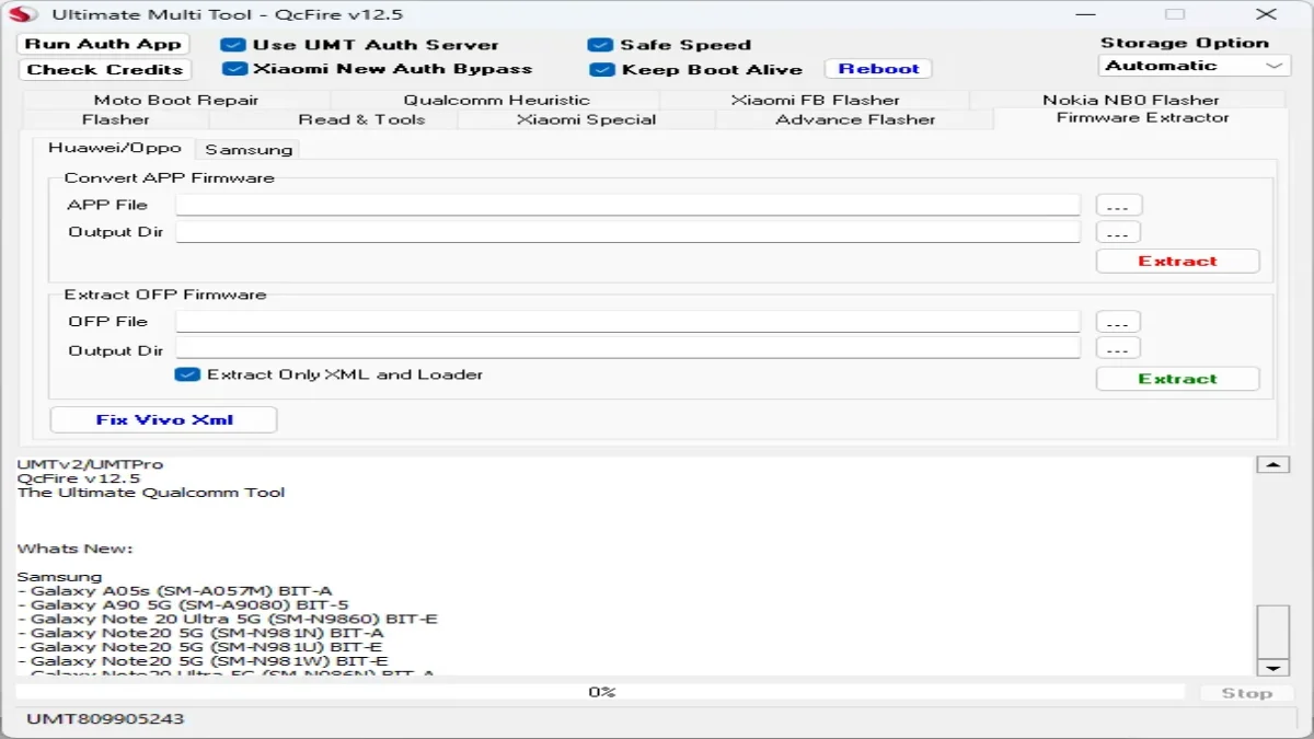 UMT QcFire Setup File Full Download