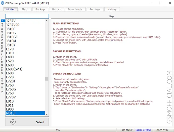 Z3X Samsung Tool Pro v45.14 Latest Version