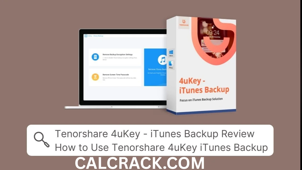 4ukey iTunes Backup 1 FREE DOWNLOAD