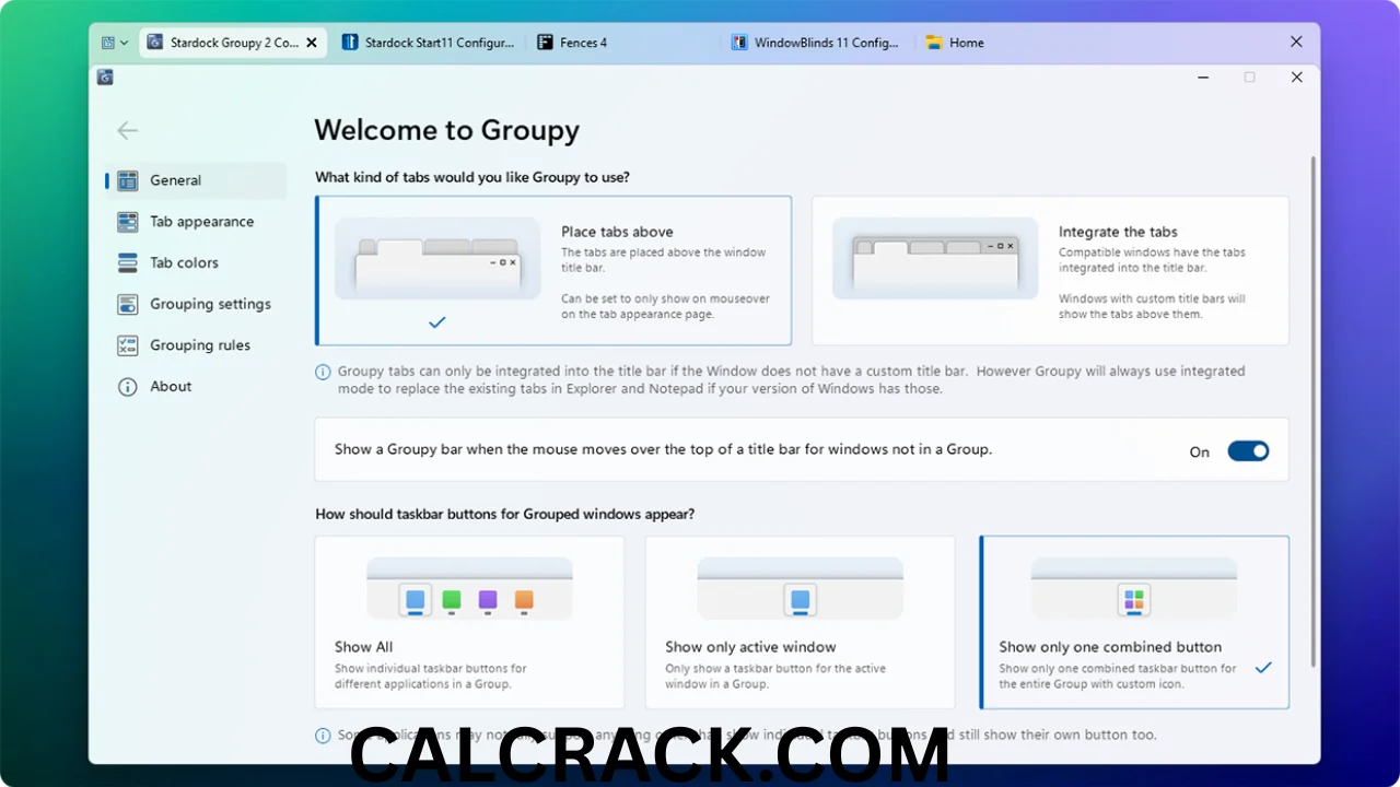 Stardock Groupy FREE DOWNLOAD