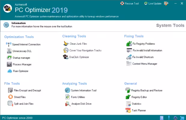 ASMWsoft PC Optimizer Free Download