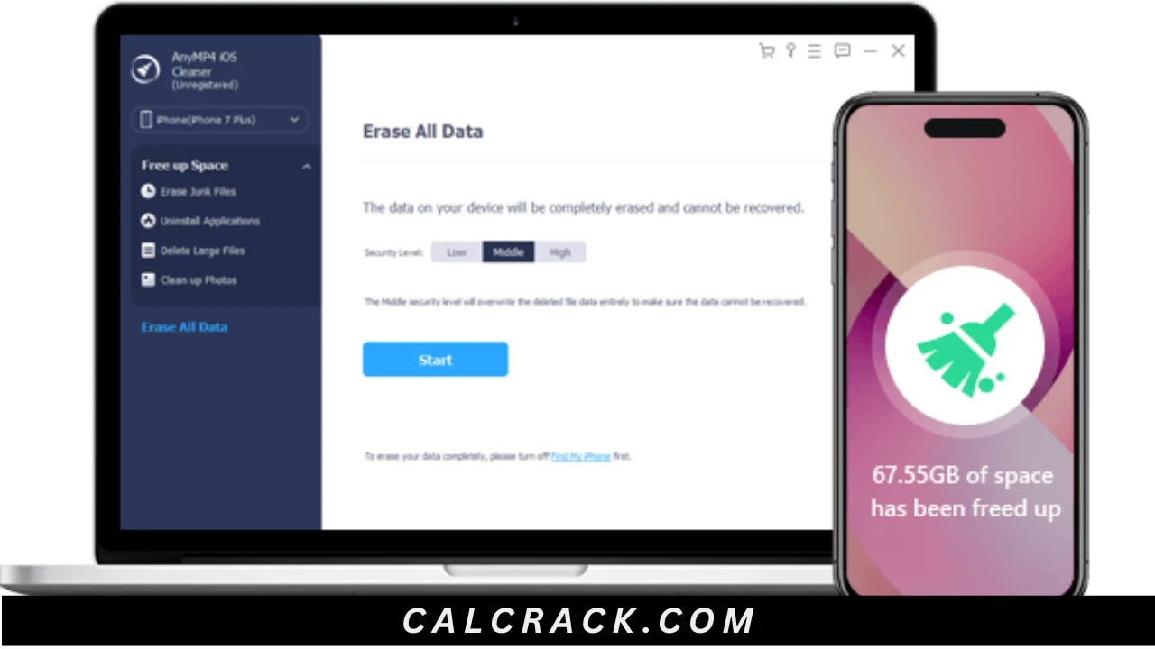 AnyMP4 iOS Cleaner Free Download