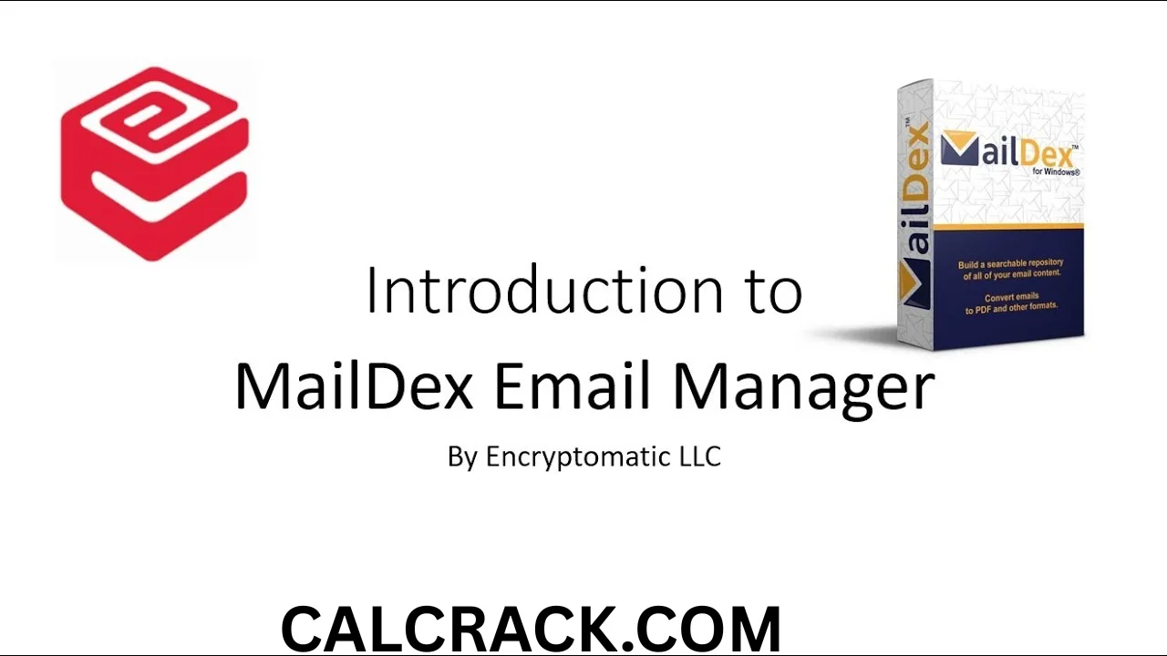 Encryptomatic MailDex FREE DOWNLOAD