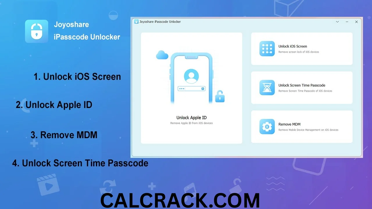 Joyoshare iPasscode Unlocker FREE DOWNLOAD