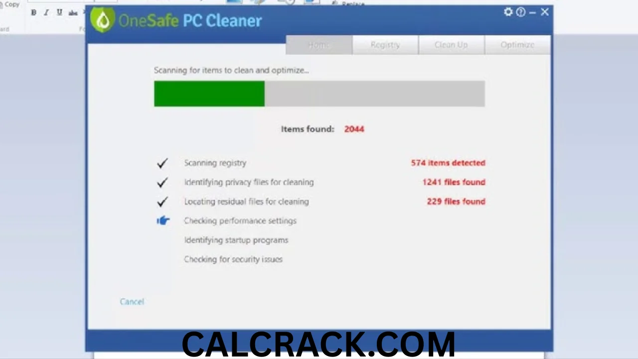 OneSafe PC Cleaner FULL DOWNLOAD
