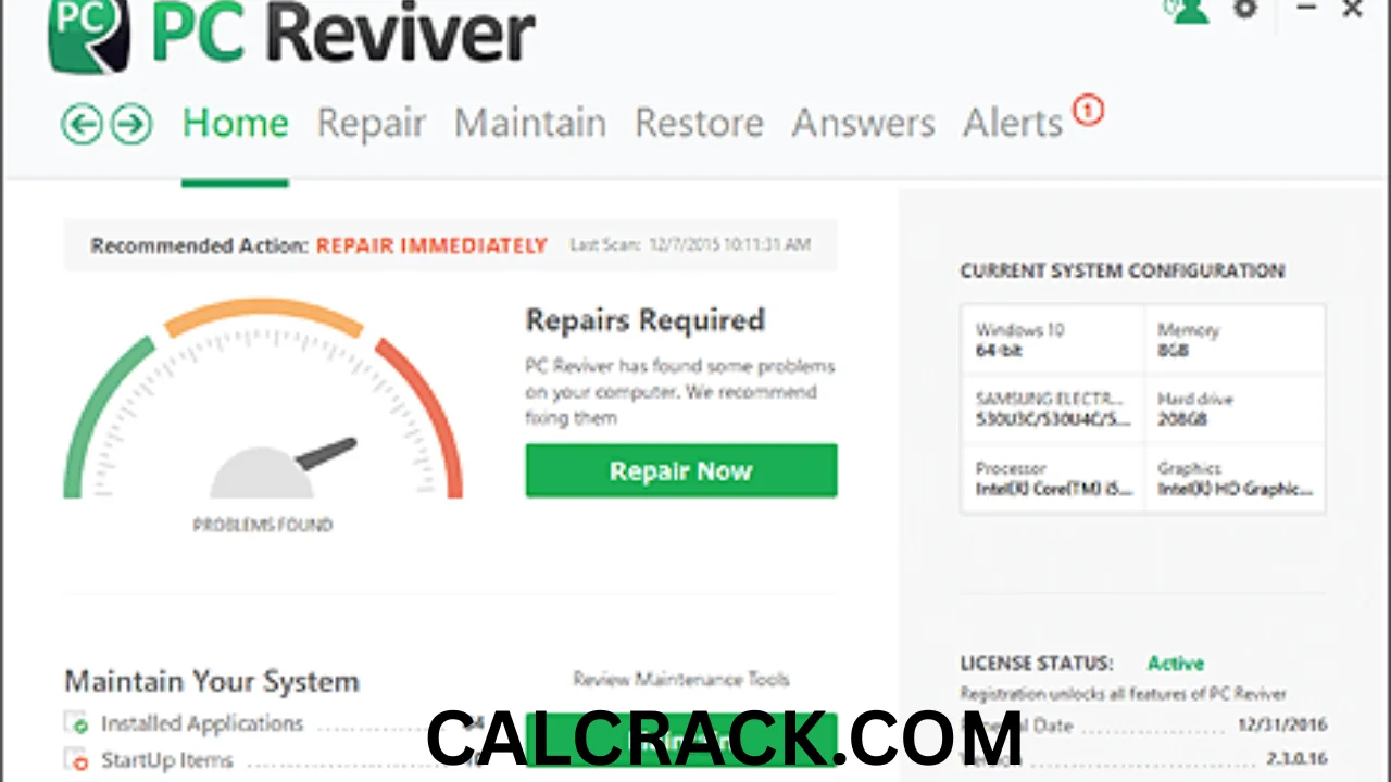 ReviverSoft PC Reviver FREE DOWNLOAD