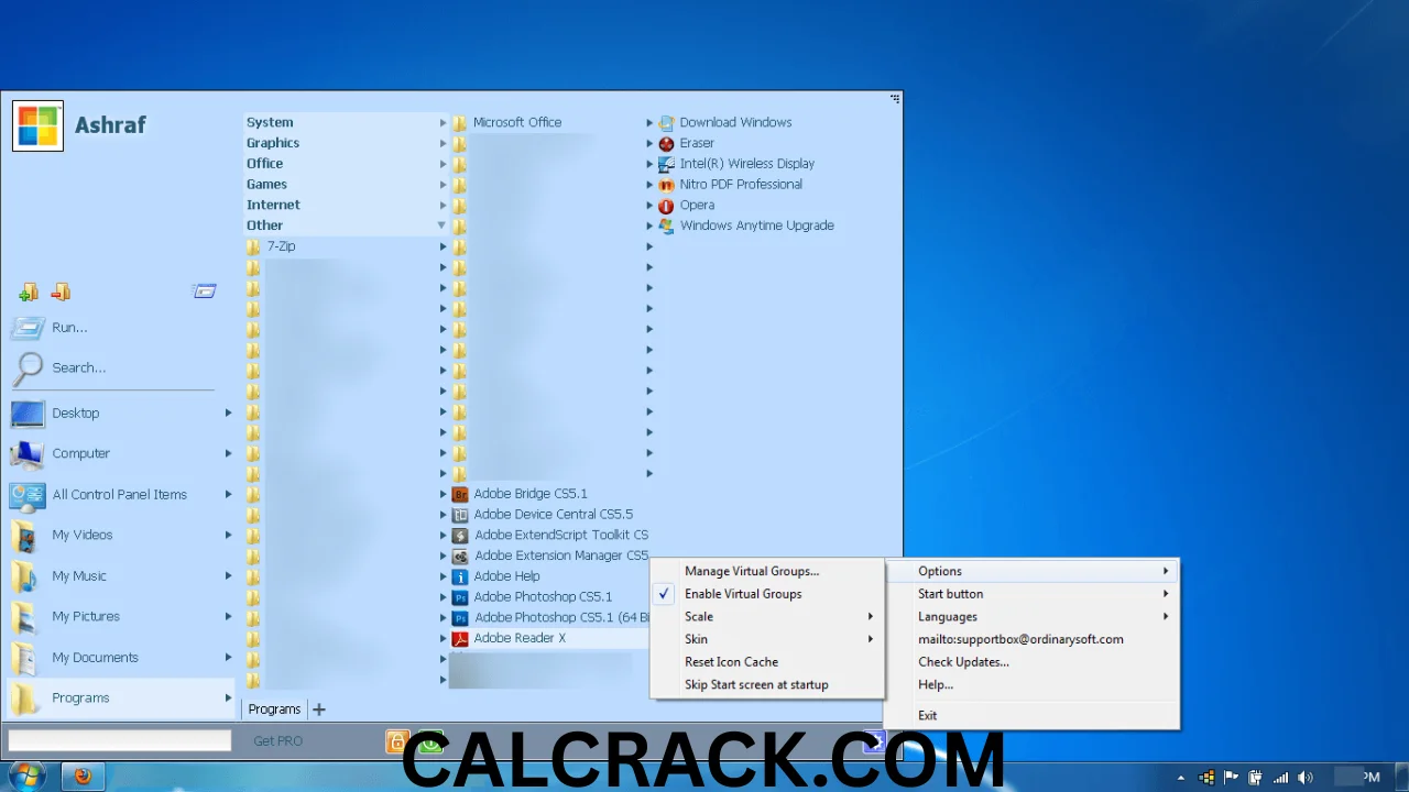 Start Menu X Pro FREE DOWNLOAD