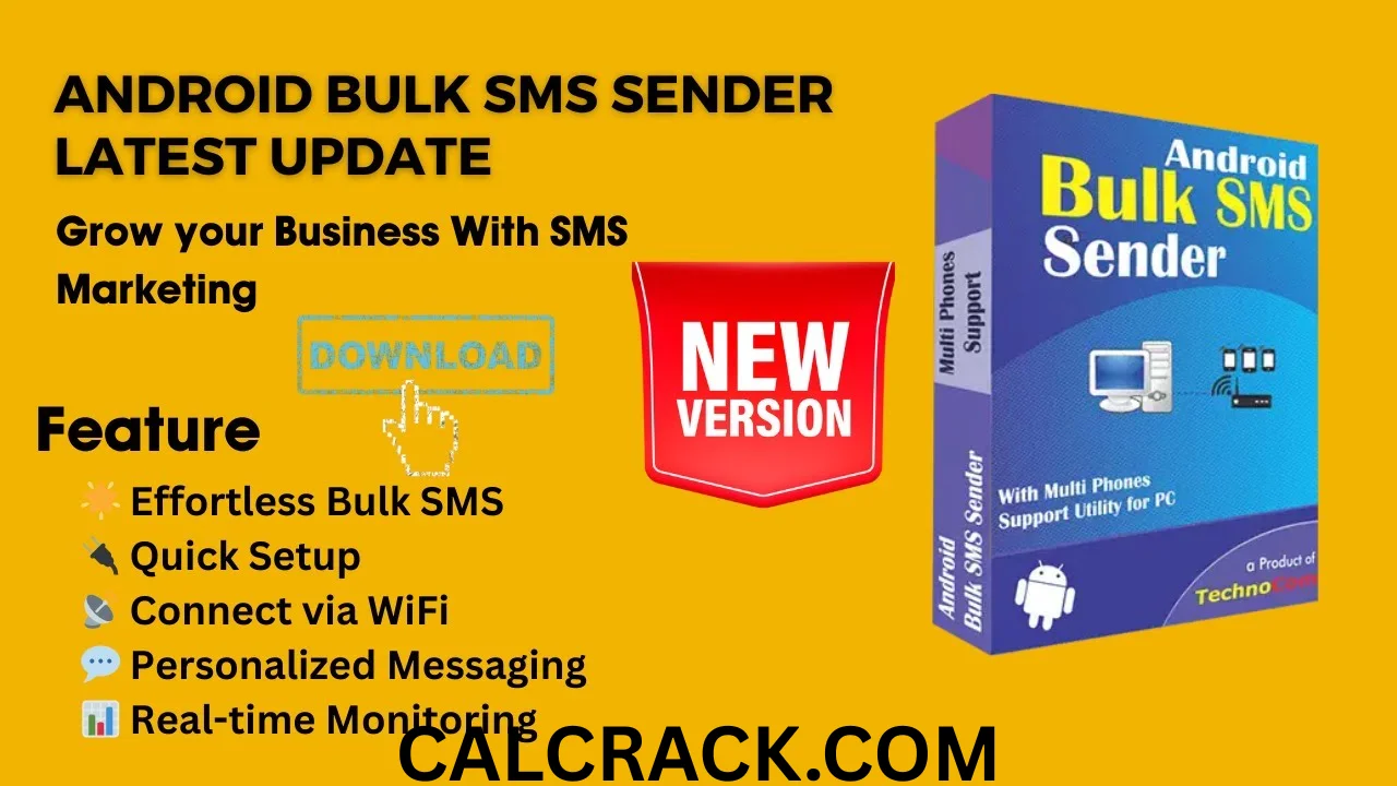 Technocom Android Bulk SMS Sender FREE DOWNLOAD