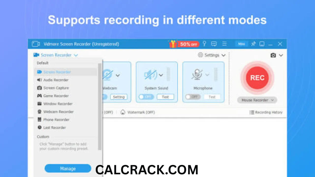 Vidmore Screen Recorder FULL DOWNLOAD